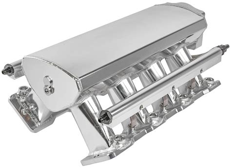 jegs 513062 fabricated polished aluminum intake manifold for gm ls1|gm ls1 intake manifold.